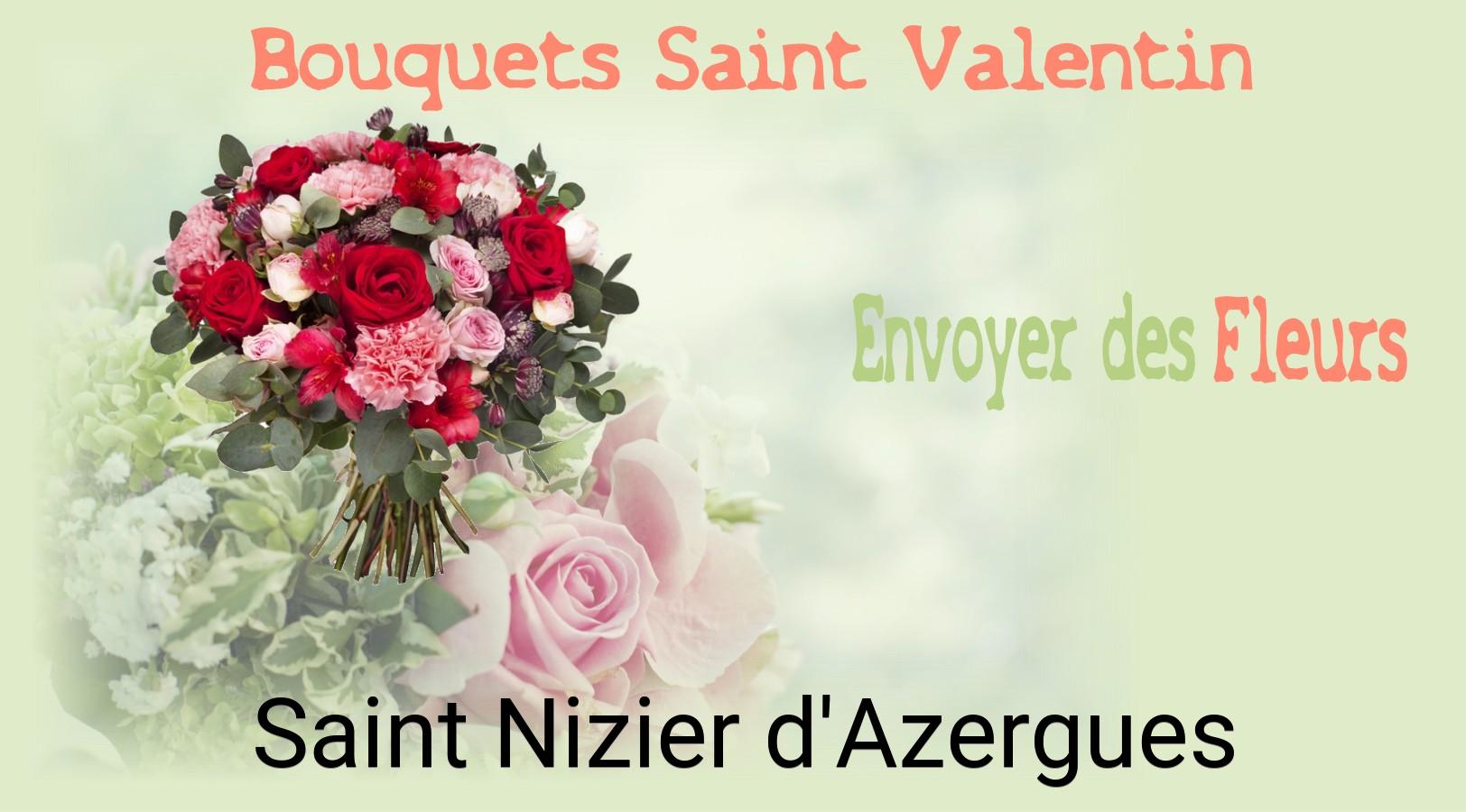 Roses de Saint-Valentin livrées à Saint-Nizier-d'Azergues